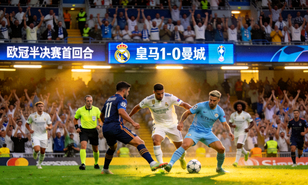 欧冠半决赛首回合精彩对决比赛现场